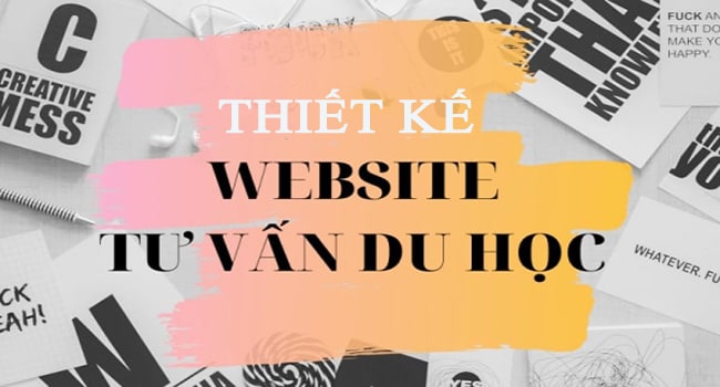 Thiết kế website du học chuyên nghiệp